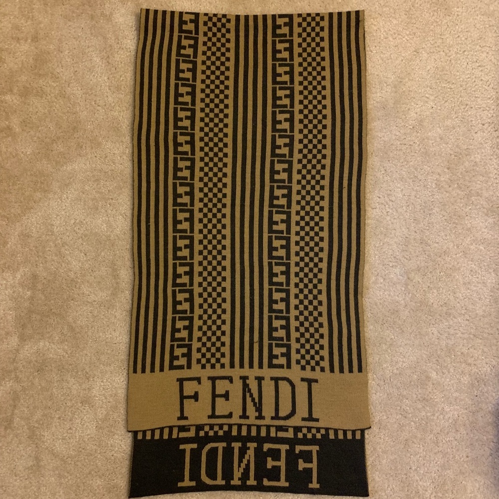 Brown Fendi Scarf